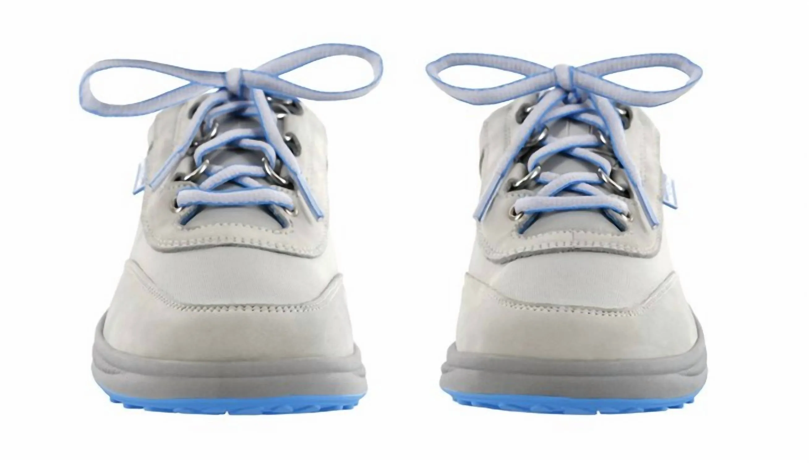 Women's Sporty Lace-Up Sneaker Shoe In Silver