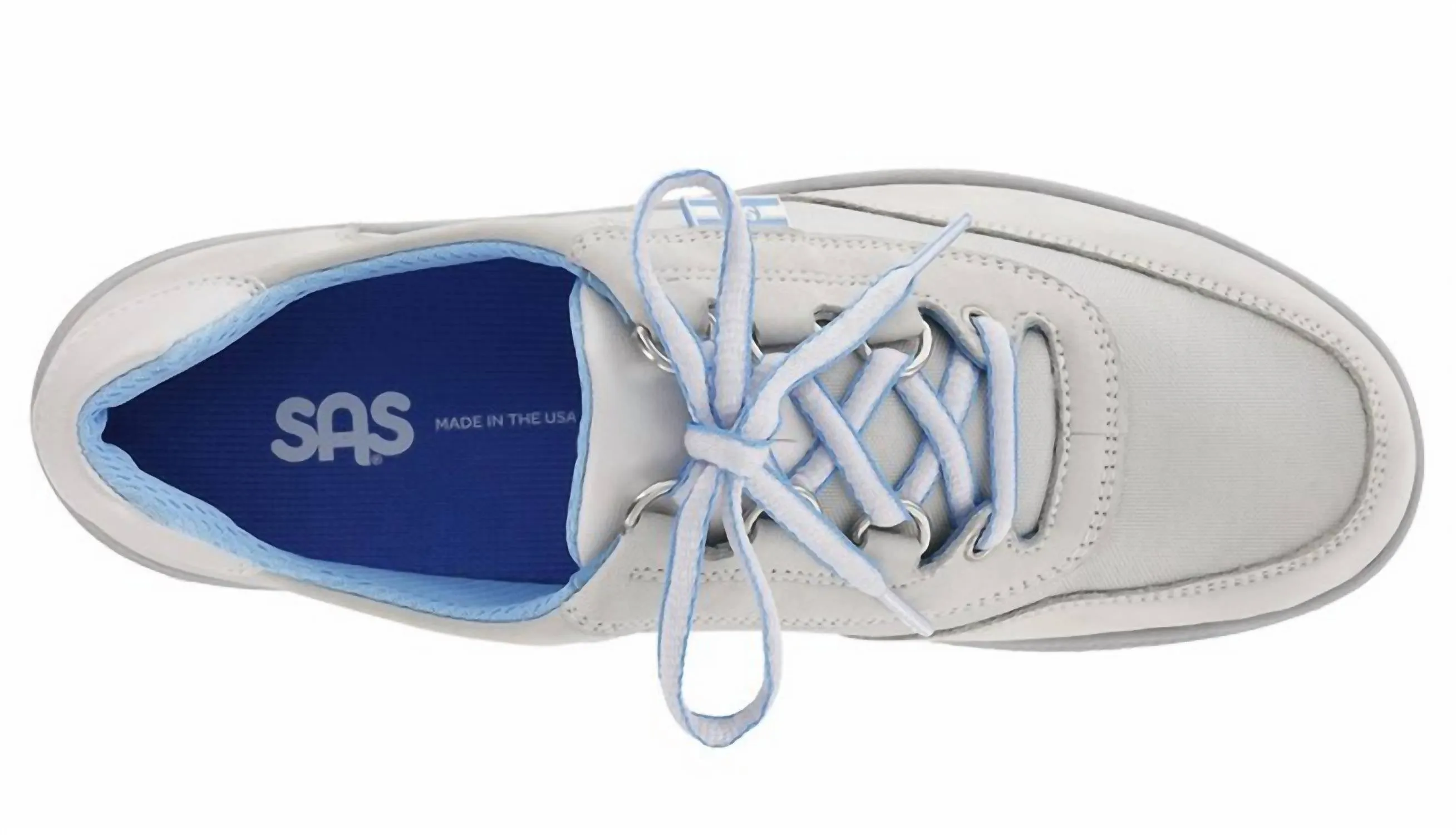 Women's Sporty Lace-Up Sneaker Shoe In Silver