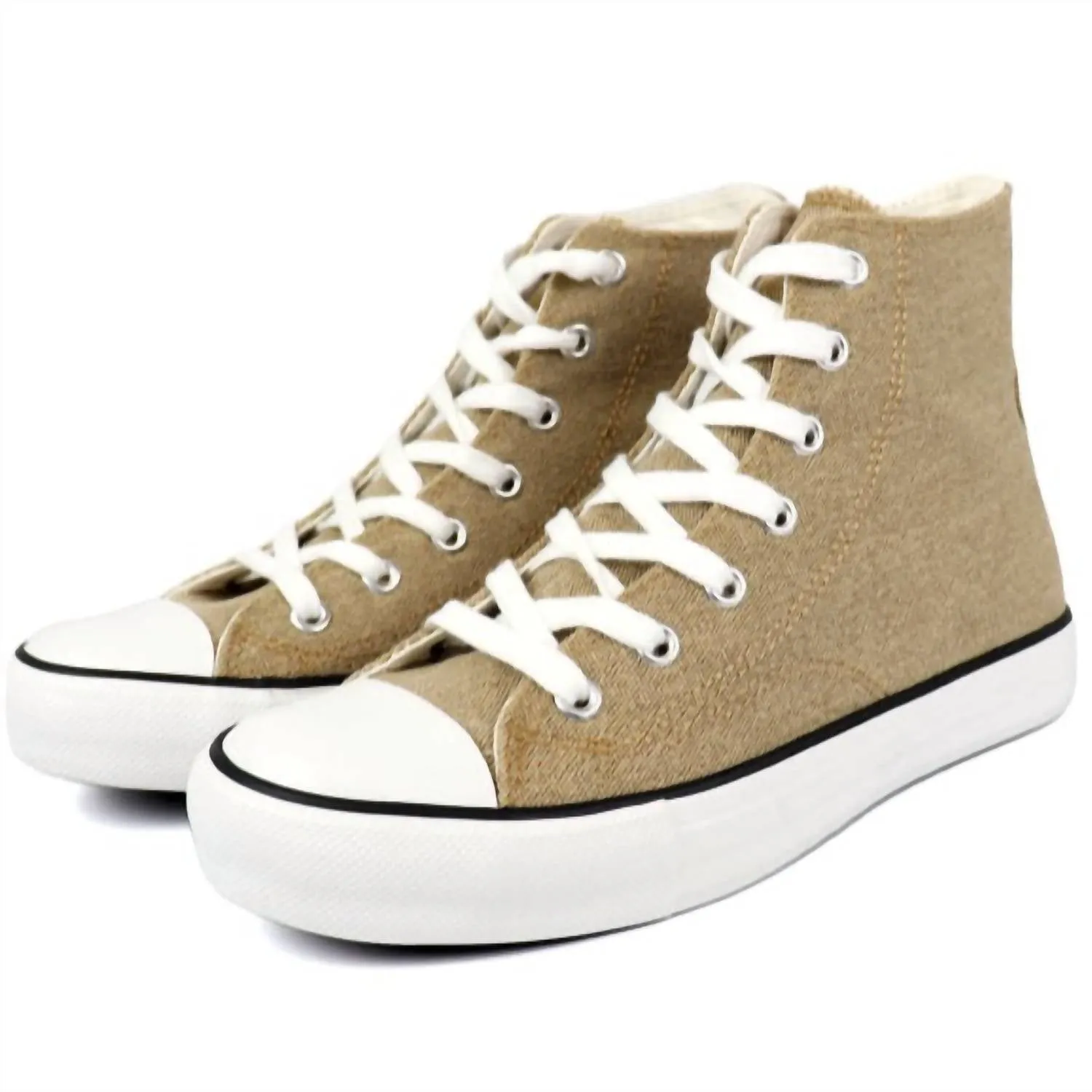 Women's Star 24 Hi-Top Sneakers In Taupe