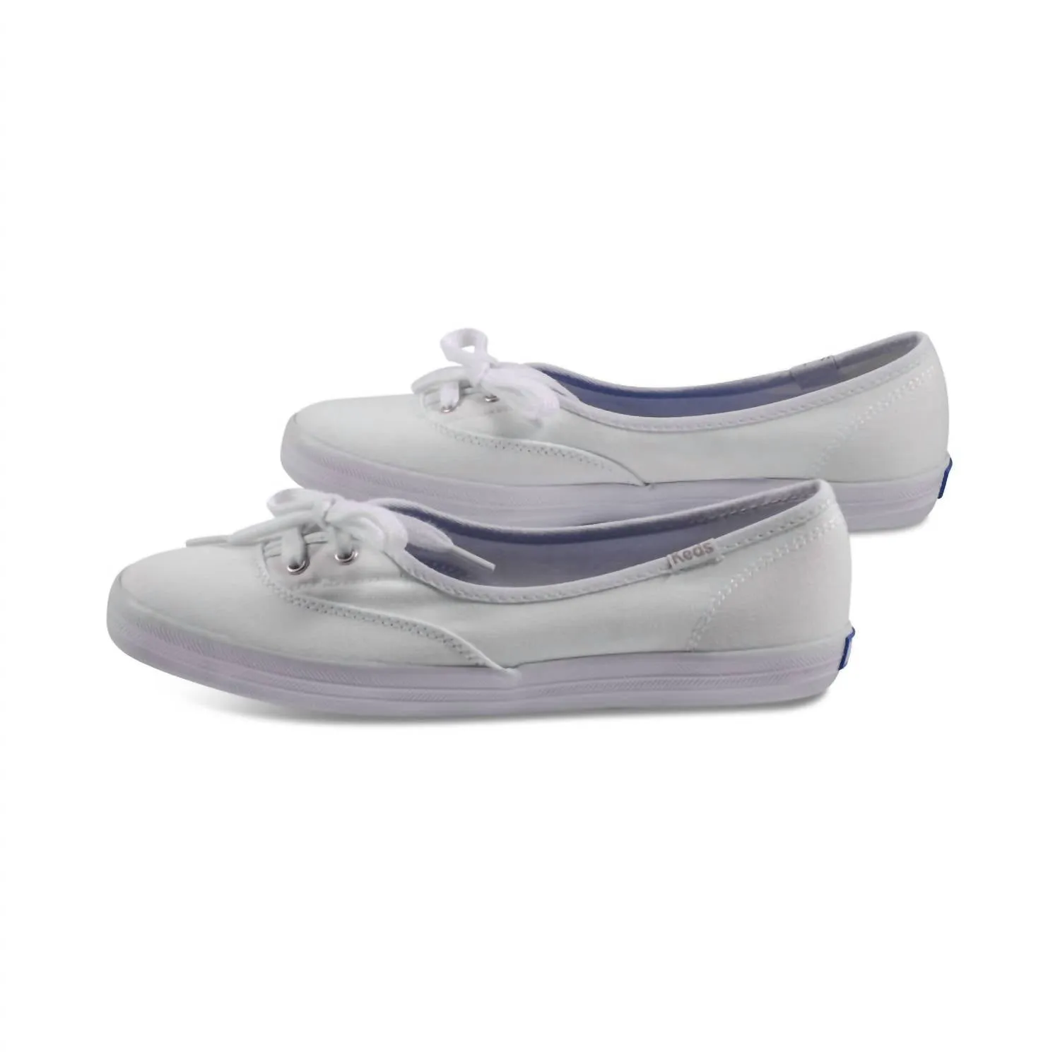 Women's The Mini Canvas Sneaker In White