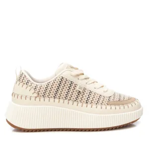 Women's Trainer Sneakers In Beige
