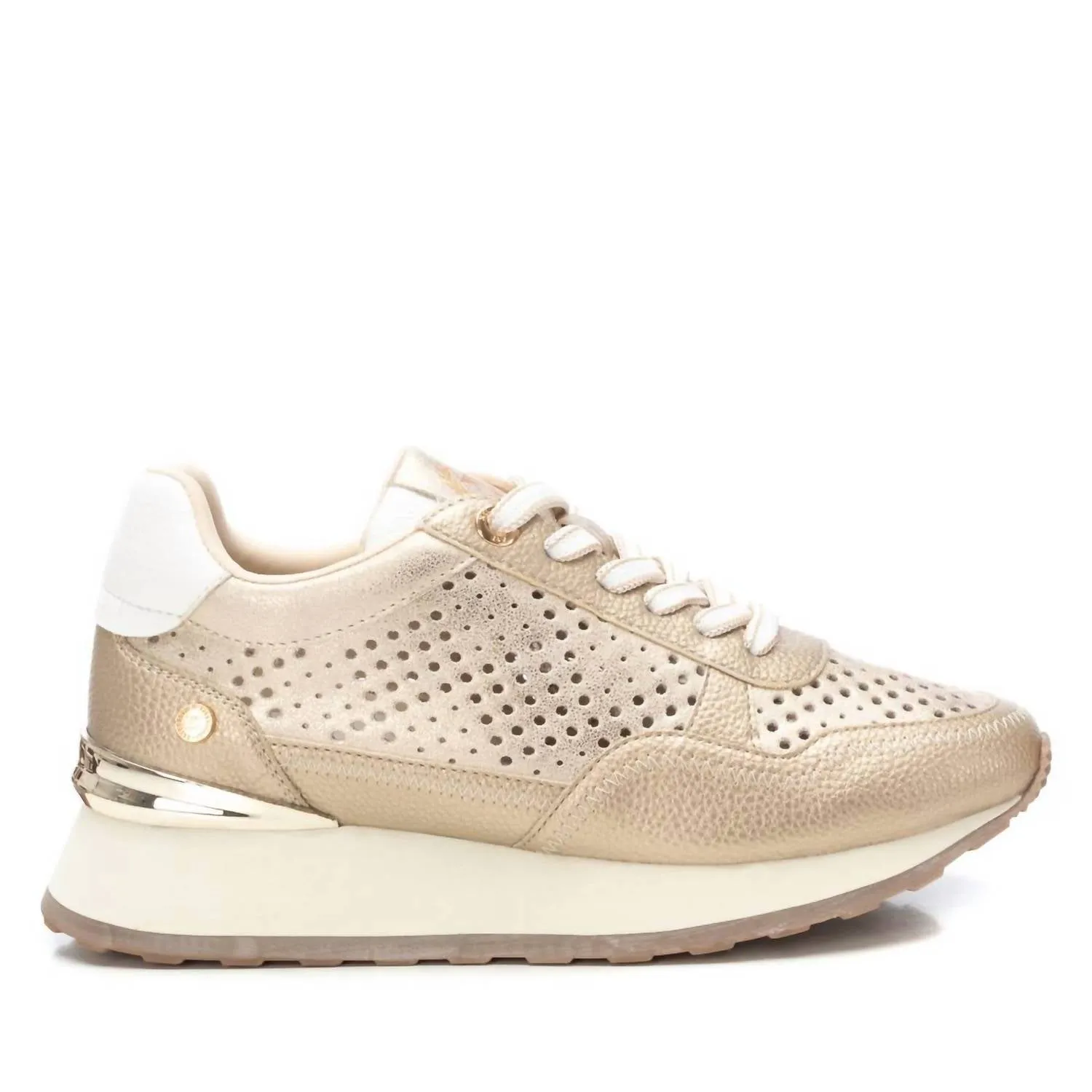 Women's Trainer Sneakers In Gold