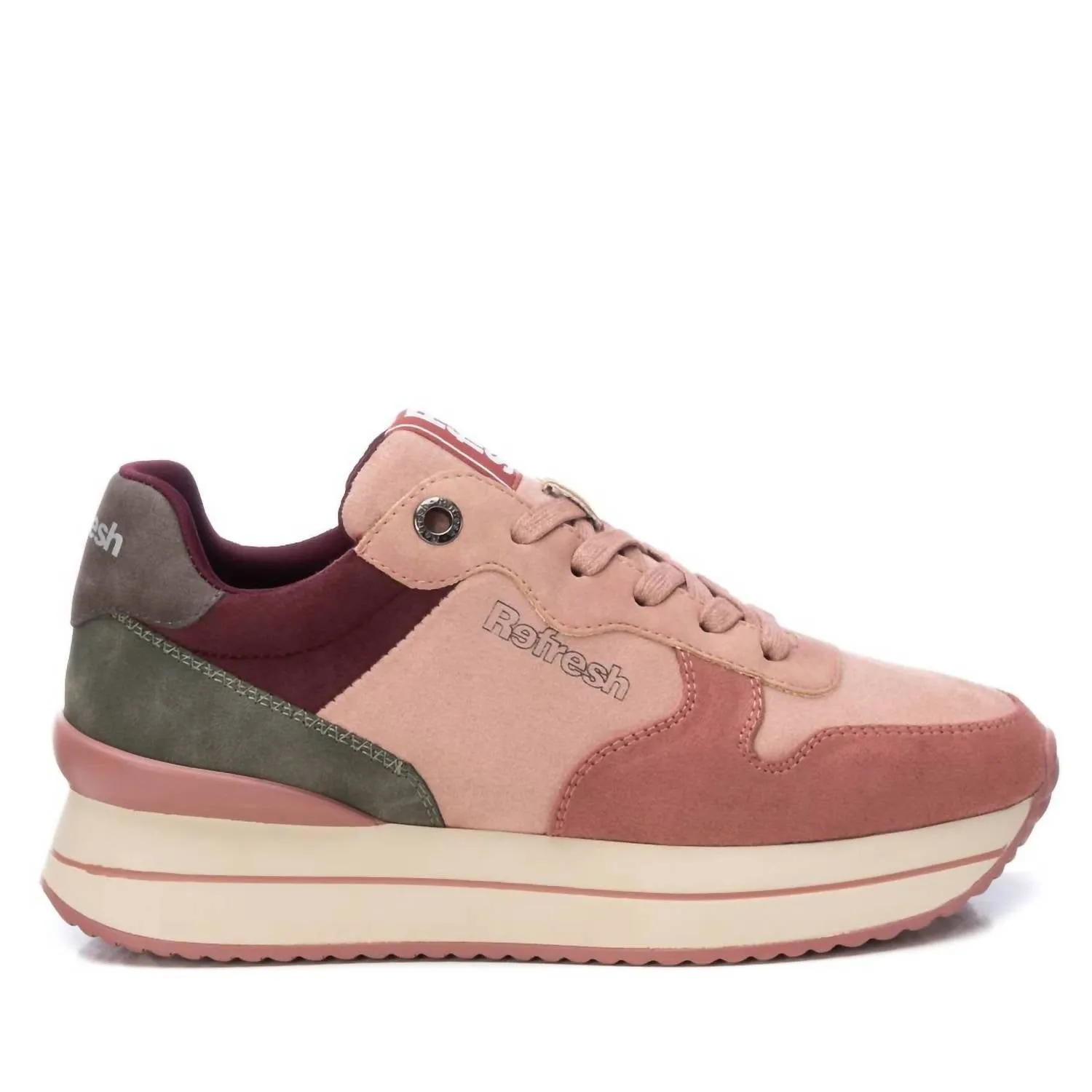 Women's Trainer Sneakers In Nude
