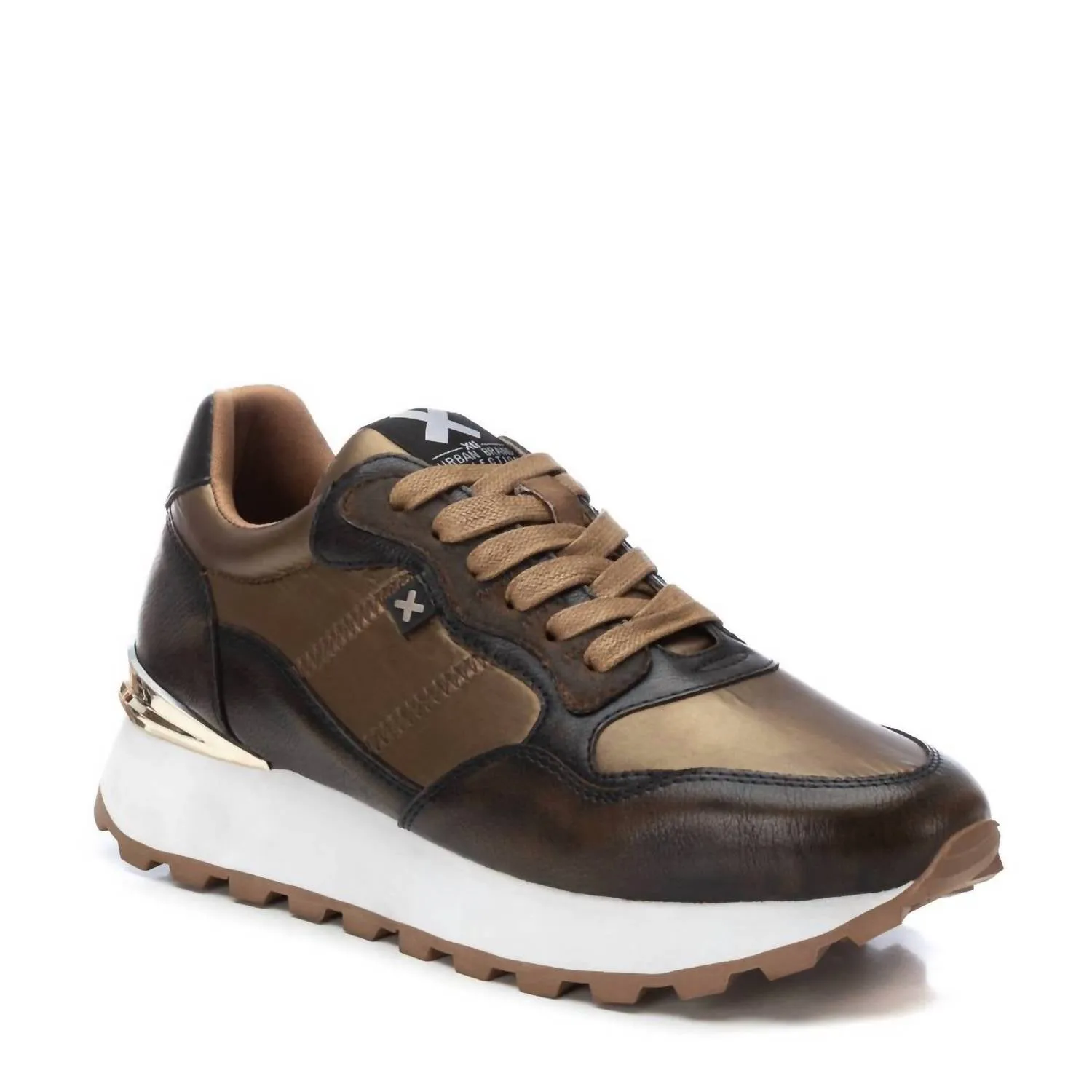 Women's Trainer Sneakers In Rust Copper
