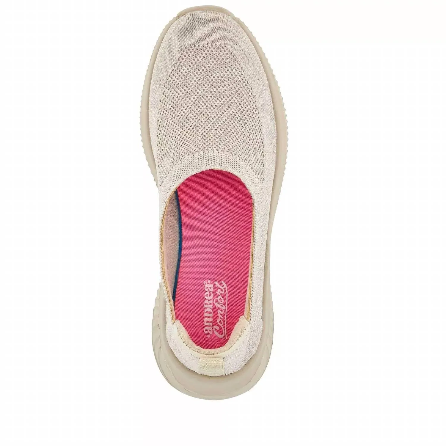 Women's Ultra Comfort Slip On Casual Sneakers In Beige