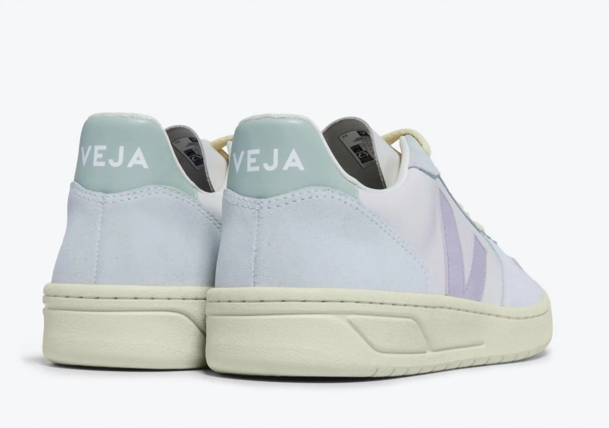 Women's V-10 Sneakers In Gravel/parme/menthol