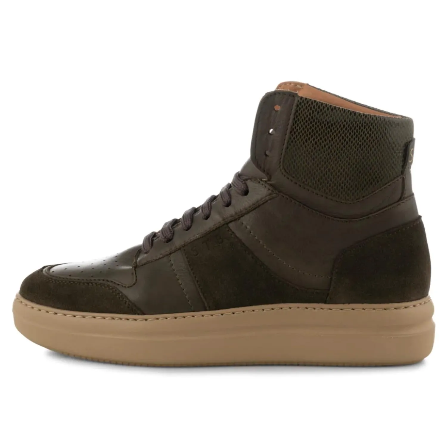 Women's Valda High Top Sneakers In Khaki