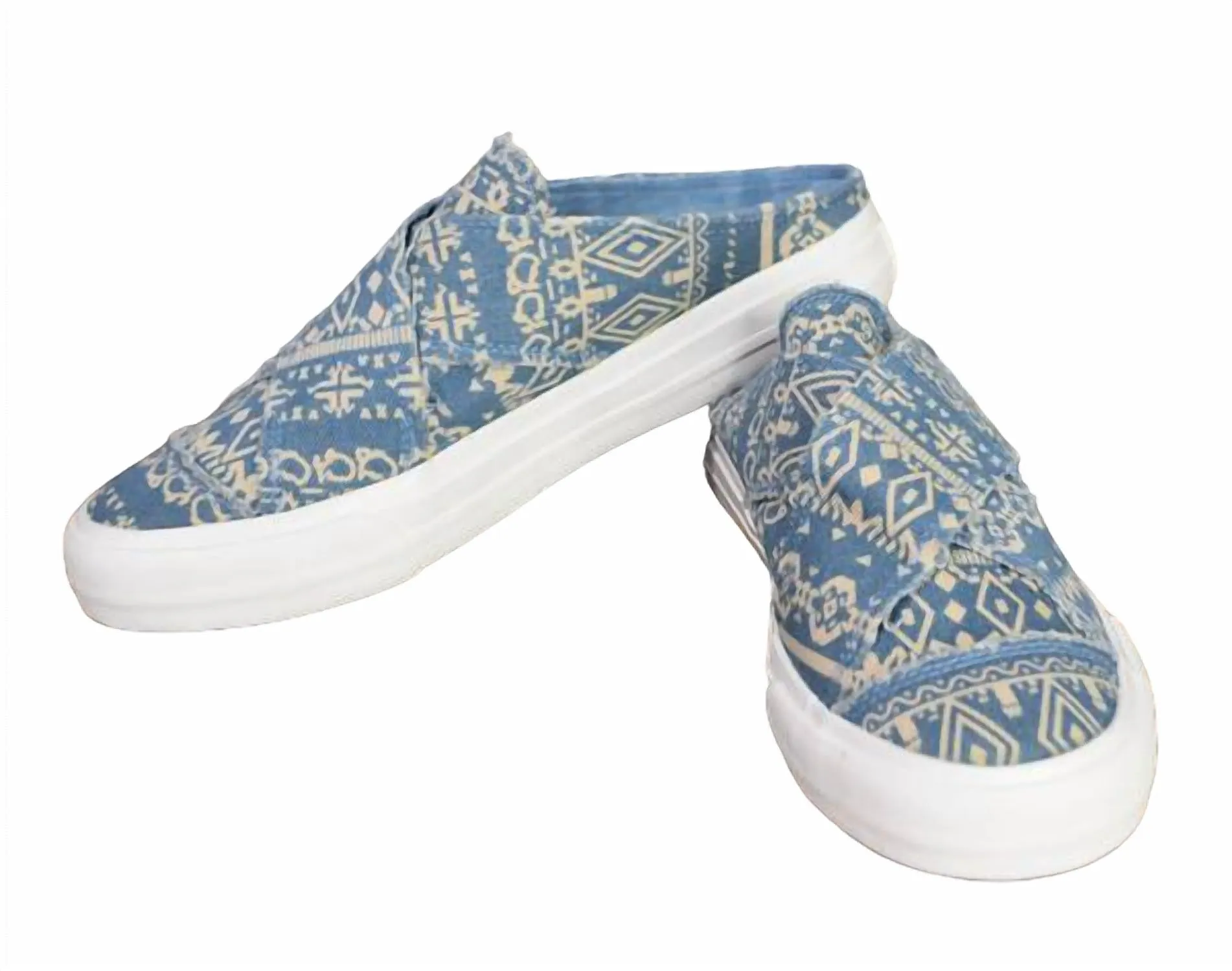 Women's Yazmin Slip On With Velcro Closure In Light Blue