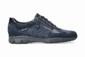 Women's Ylona Zipper Sneaker In Navy
