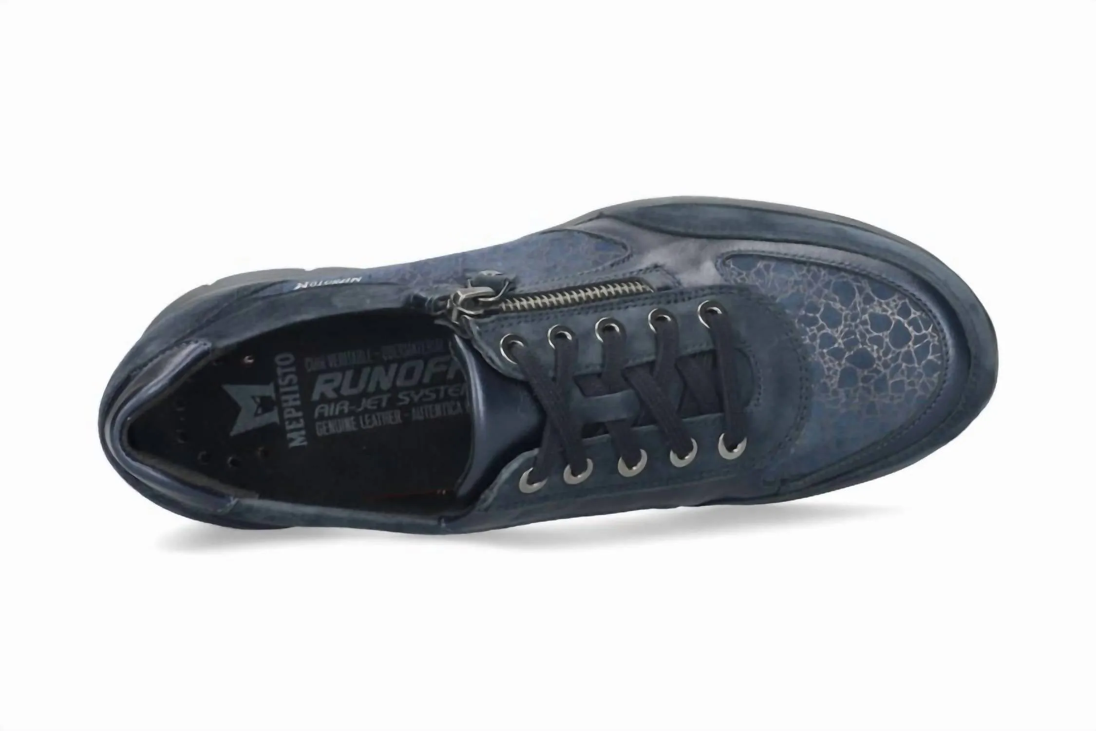 Women's Ylona Zipper Sneaker In Navy