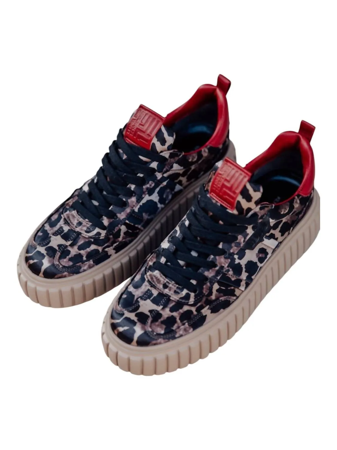 Women's Zap Platform Sneaker In Leather Sole Material
