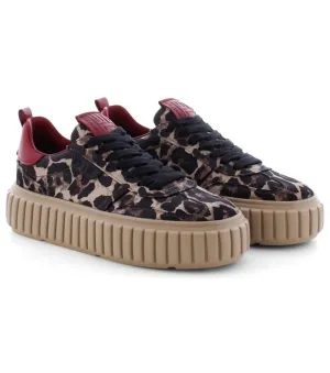 Women's Zap Platform Sneaker In Leather Sole Material