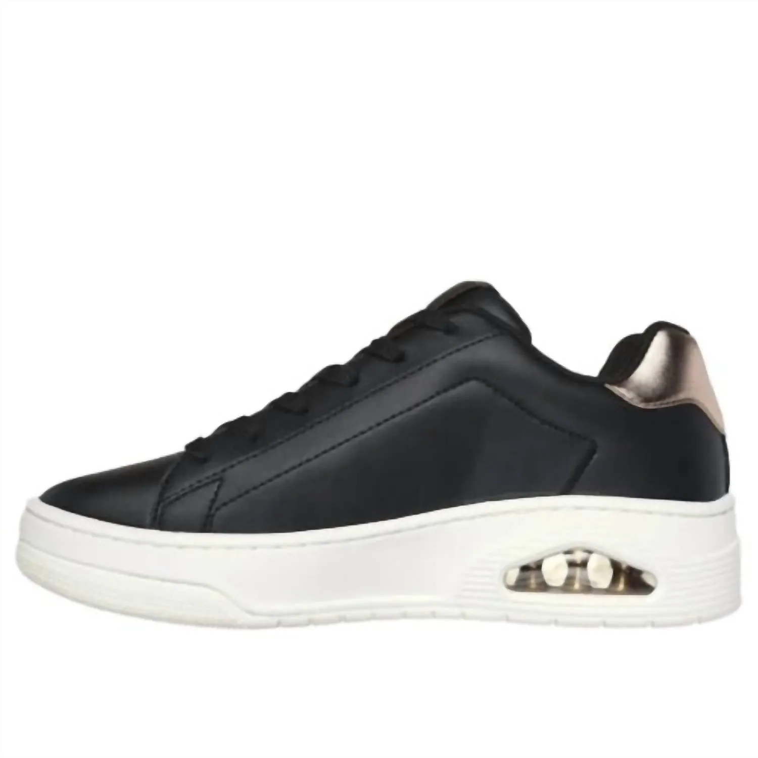 Wome's Uno Court Sneakers Courted Air In Black