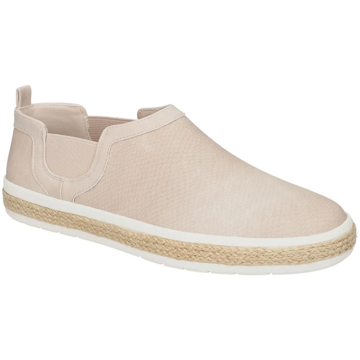 Wrenley Womens Faux Leather Snake Print Slip-On Sneakers