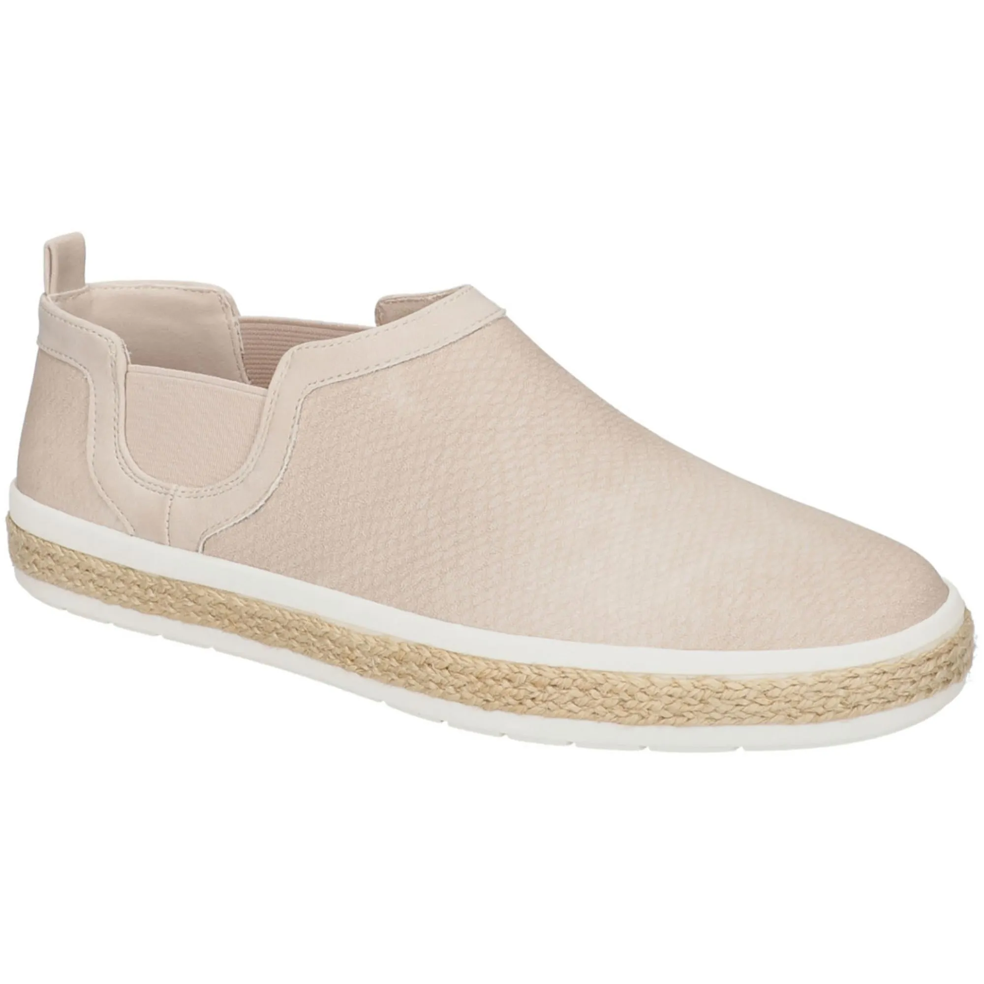 Wrenley Womens Faux Leather Snake Print Slip-On Sneakers