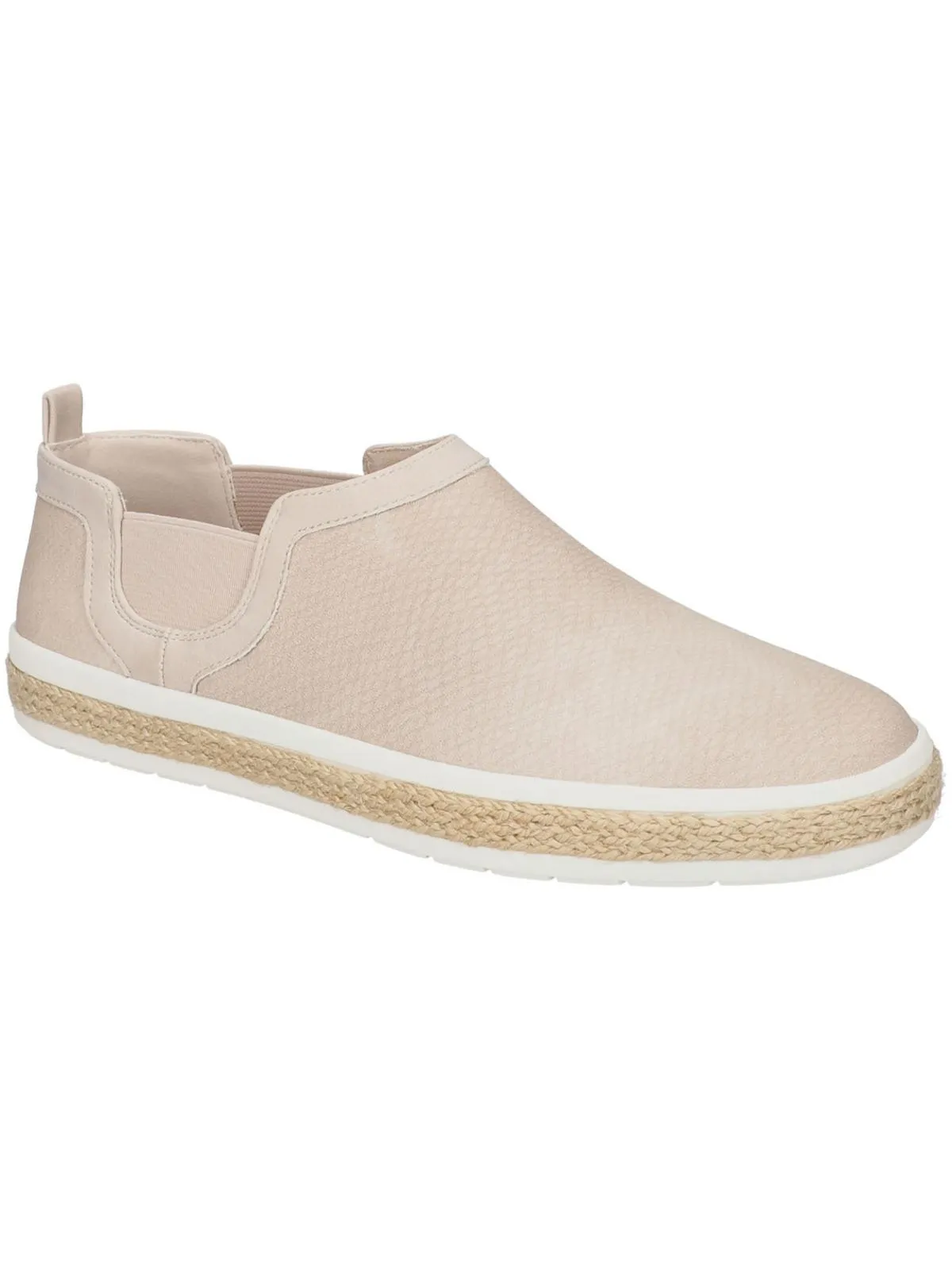 Wrenley Womens Faux Leather Snake Print Slip-On Sneakers