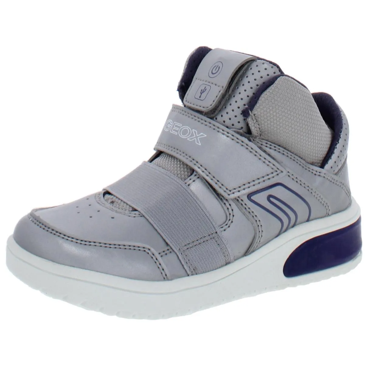 XLed Girls Faux Leather Light-Up Shoes