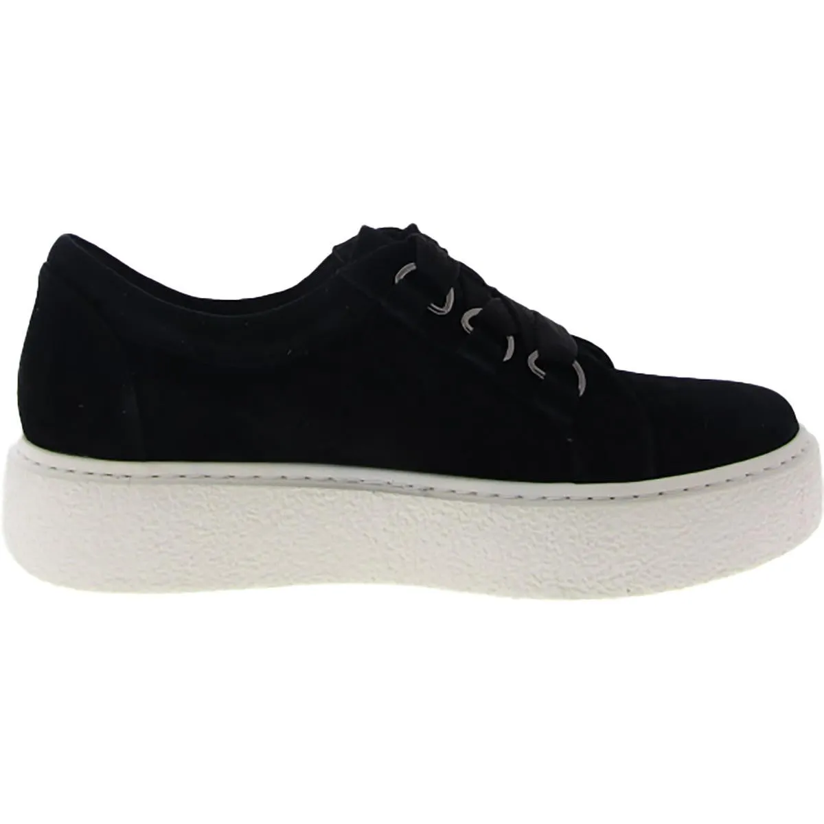 Yevka Womens Padded Insole Faux Suede Casual And Fashion Sneakers