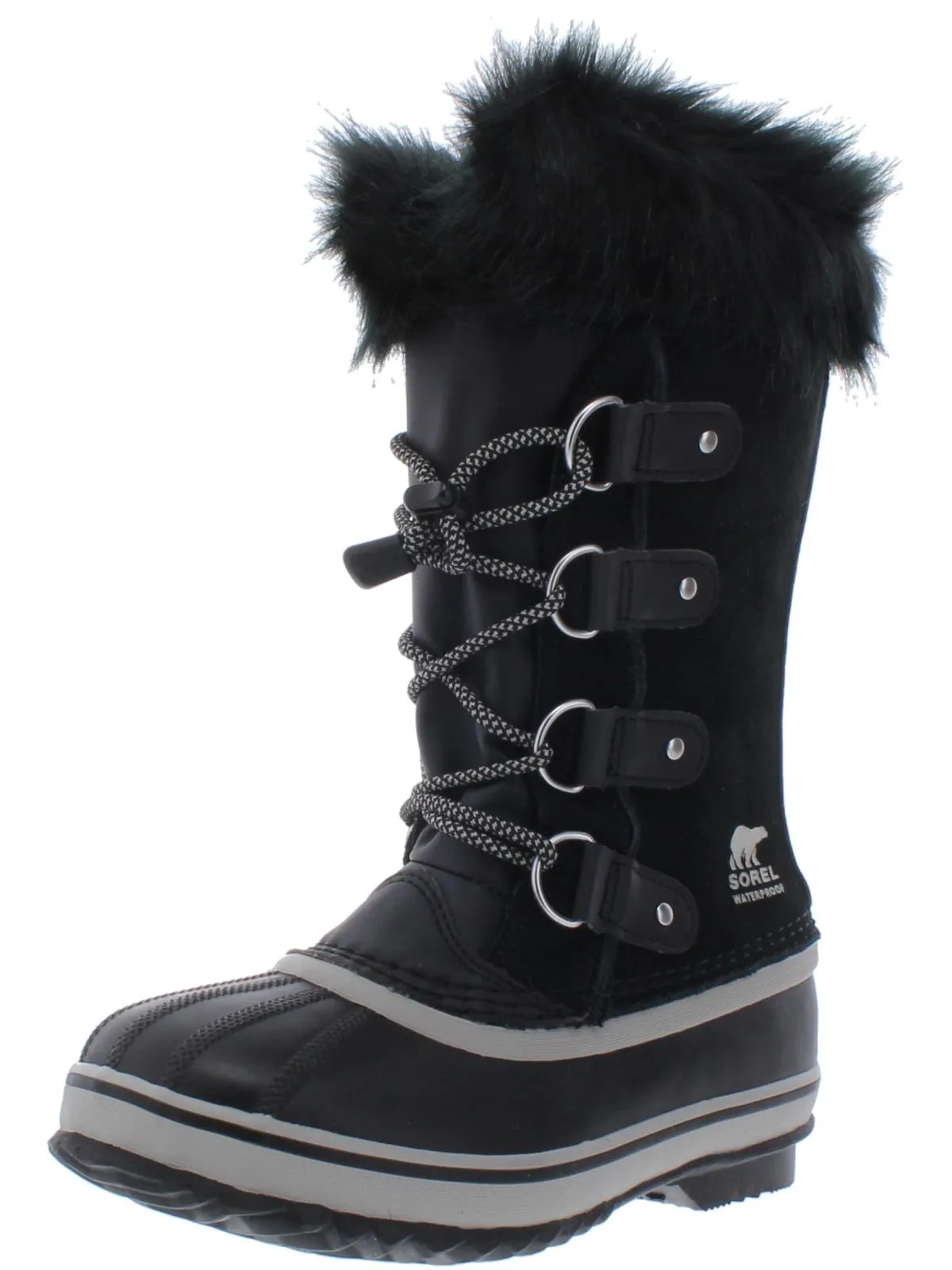 Youth Joan Of Arctic Girls Suede Waterproof Winter Boots