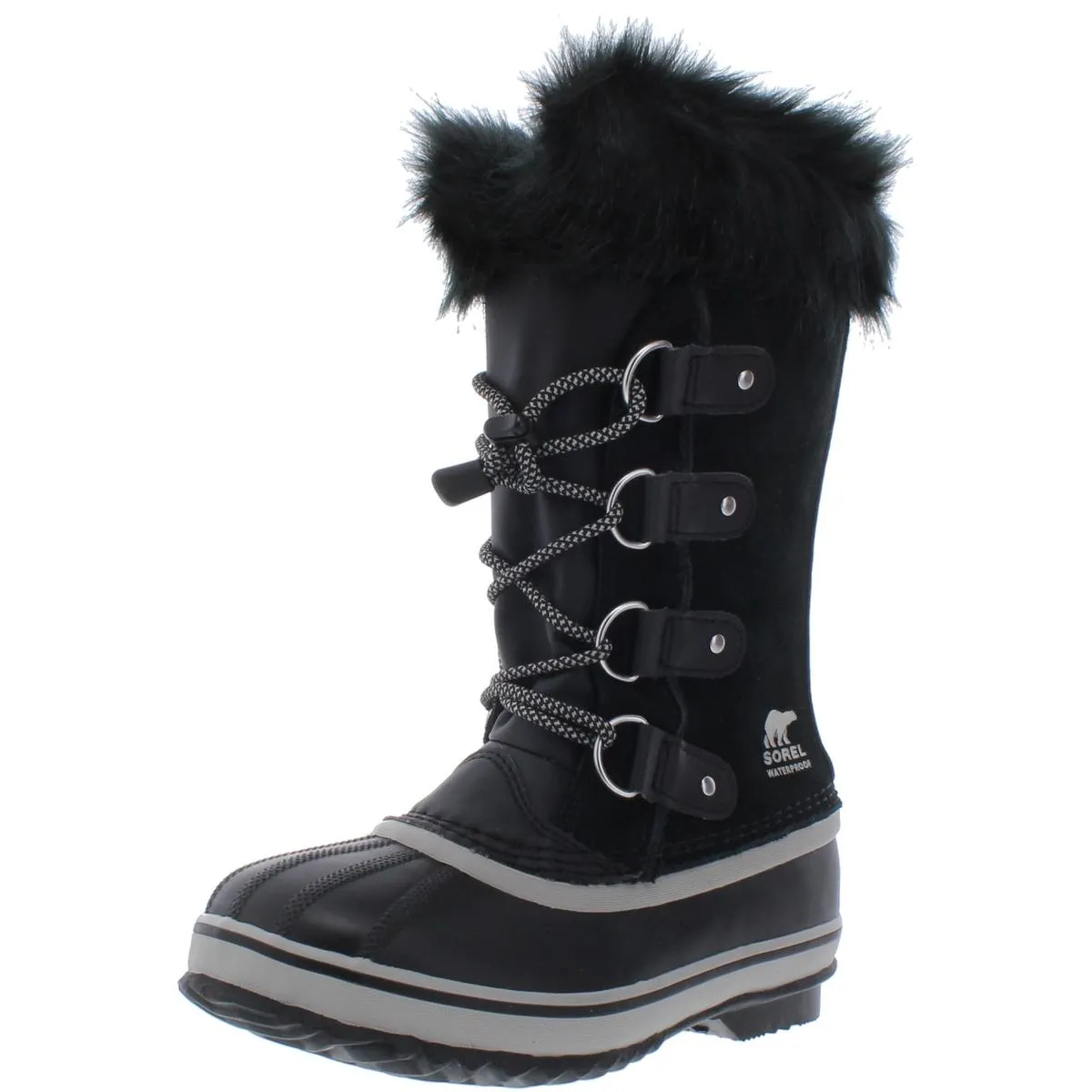 Youth Joan Of Arctic Girls Suede Waterproof Winter Boots