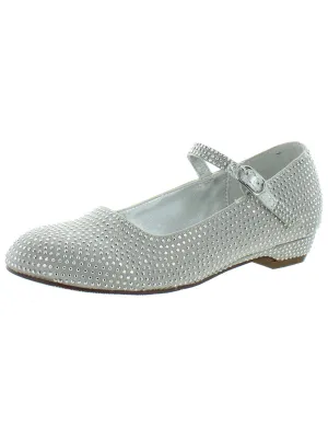 Zelia Girls Embellished Strap Mary Janes
